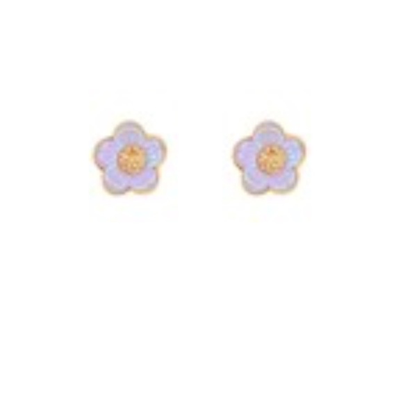 Petal Stud Earrings - Picture 1 of 1